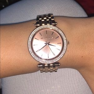 Rose Gold Michael Kors Watch